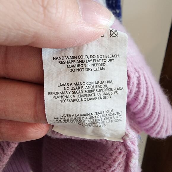 Wrangler Retro Abbey Crop Sweater Womens XL Balloon Sleeve Relaxed Festival - Picture 12 of 12